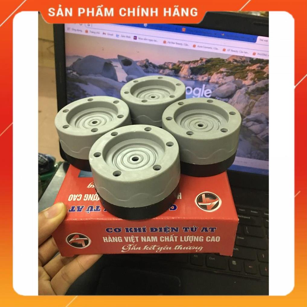 Set 4 Đế Chống Rung, Chống Ồn Máy Giặt Máy Lọc Nước