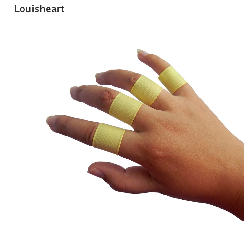 Louisheart Golf Finger Silicon Sleeve Protector Grip Golf Finger Protection Non Slip Sleeve TFG