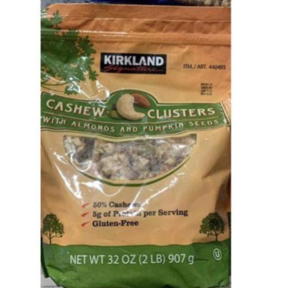 Hạt điều, hạnh nhân & hạt bí ngô của Kirkland 907g DTH94