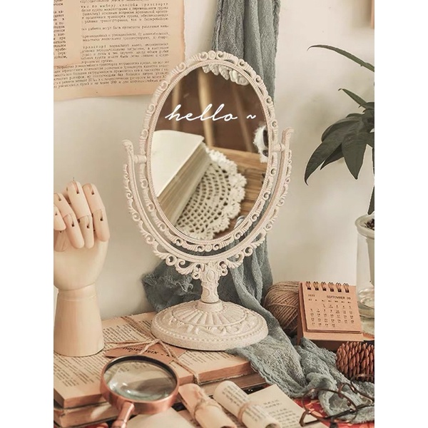 Gương chụp ảnh Decor phong cách Vintage
