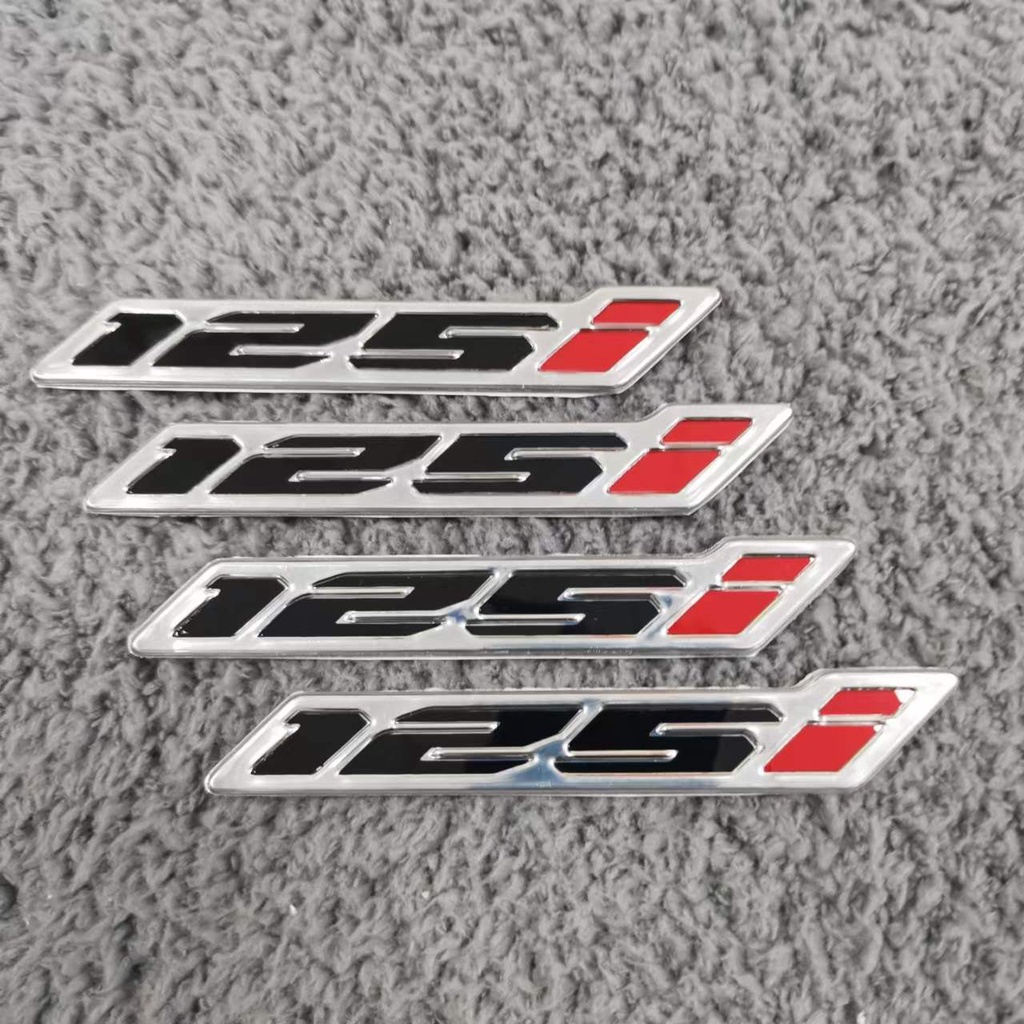 1 Cặp Chữ 3D Tem Chữ nổi Click 125i 150i Logo xe máy Emblem
