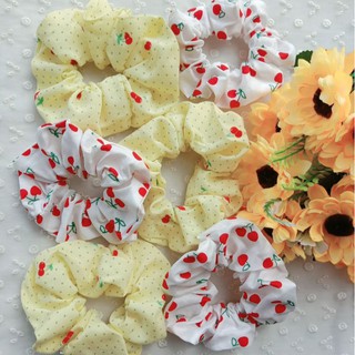Cột tóc vải Crunchies Cherry dễ thương