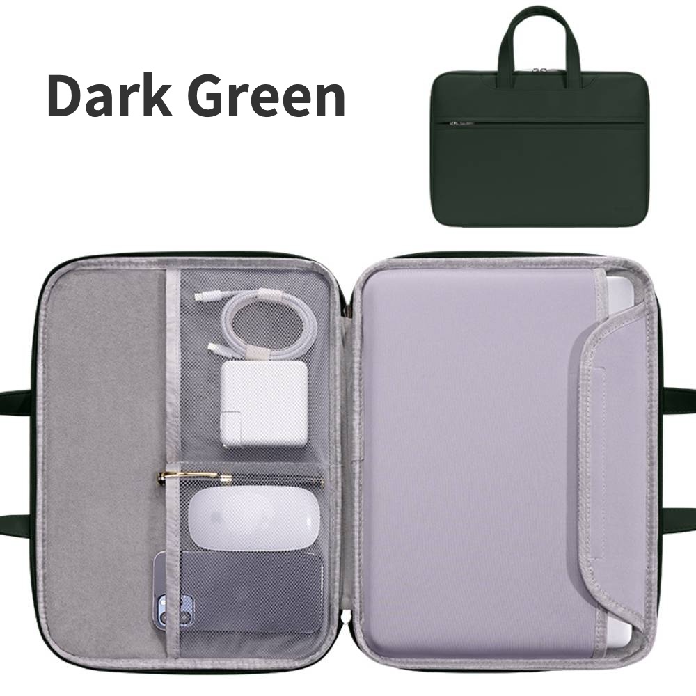 Túi Da PU Lót Lông Cừu Chống Sốc / Thấm Nước Cho MacBook Pro Air M2 Air12 13 Pro13 M1 2020 A2337 A2338 Pro14 / 15 / 16inch 2022