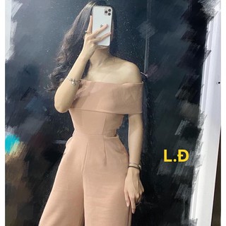 Jump quần ống rộng trễ vai MSOF4