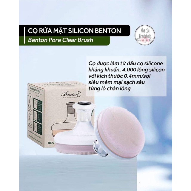 Cọ rửa mặt silicon BENTON PORE CLEAR BRUSH