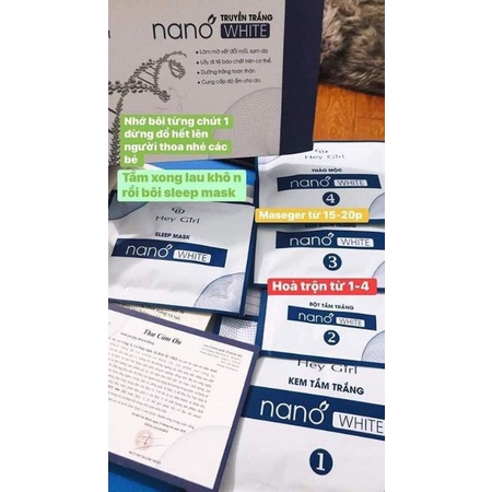 TRUYỀN TRẮNG NANO WHITE Chính Hãng