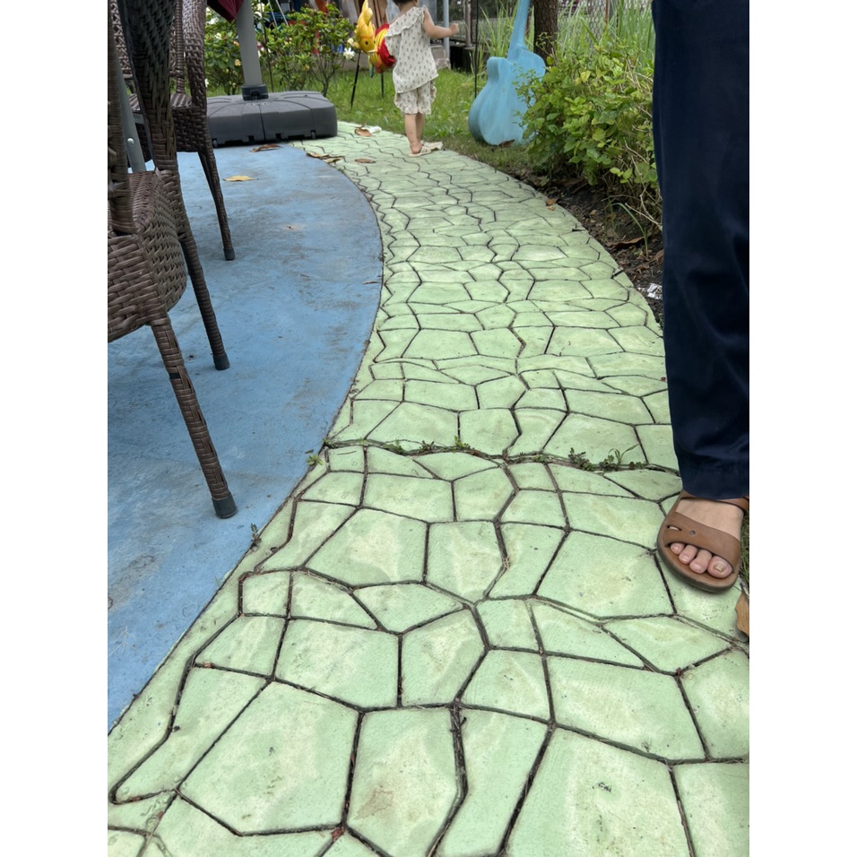 Khuôn bê tông giả đá, khuôn gạch sân vườn Model B