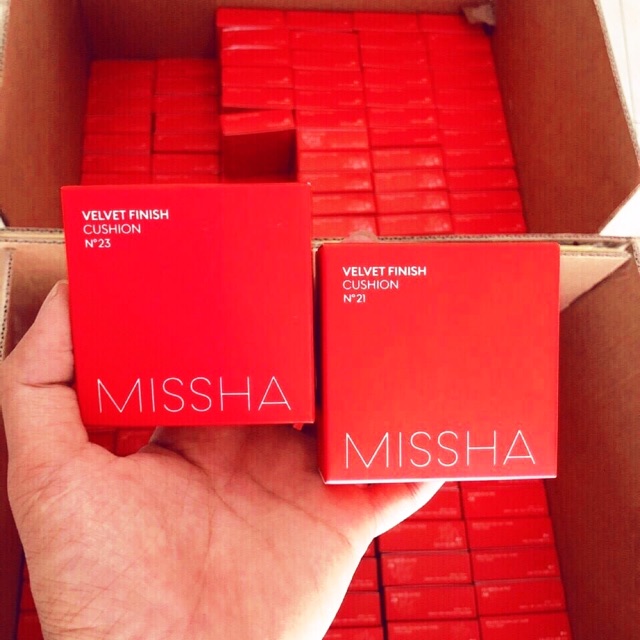 Cushion missha vỏ đỏ