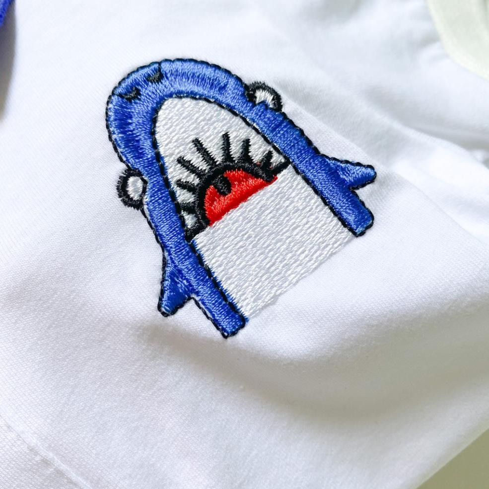 Áo Polo Bé Trai Cổ Bẻ Hiệu MINKY MOM 100% Cotton Thêu Ngực Đủ Size 7-19Kg | QATE309