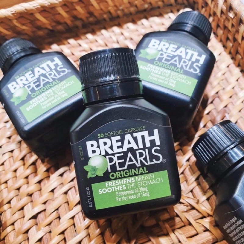 Viên uống thơm miệng úc Breath pearls