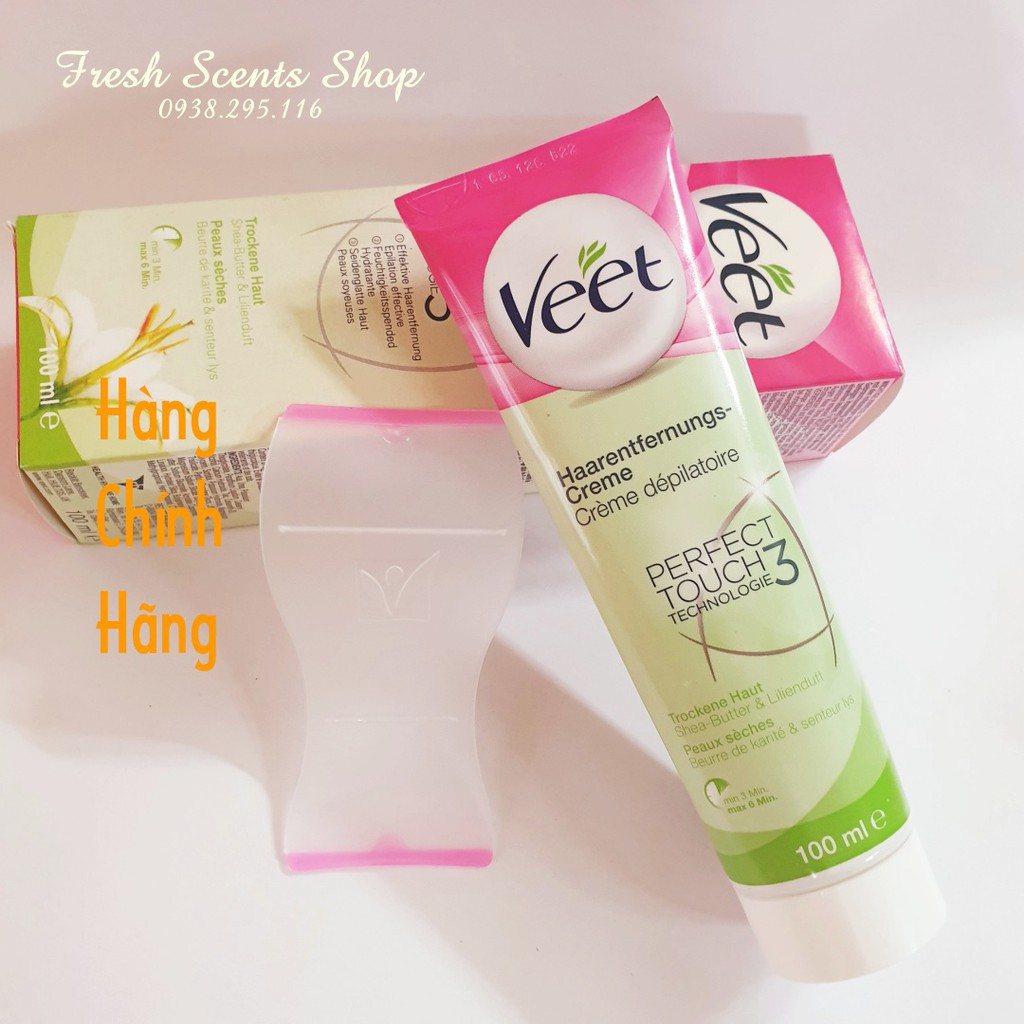 Kem tẩy lông Veet 100ml - Nhập khẩu Pháp | Tẩy lông vùng kín