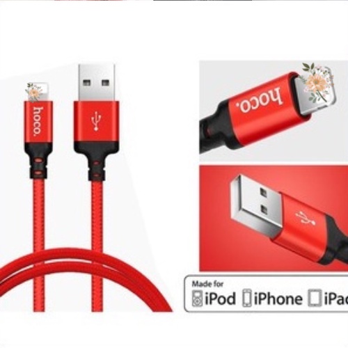 Dây cáp sạc Hoco X14 ,type,phone-Hàng