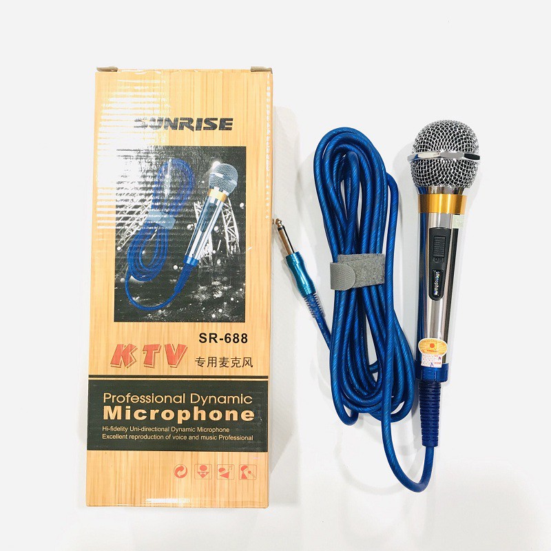 Micro karaoke có dây Sunrise SR688