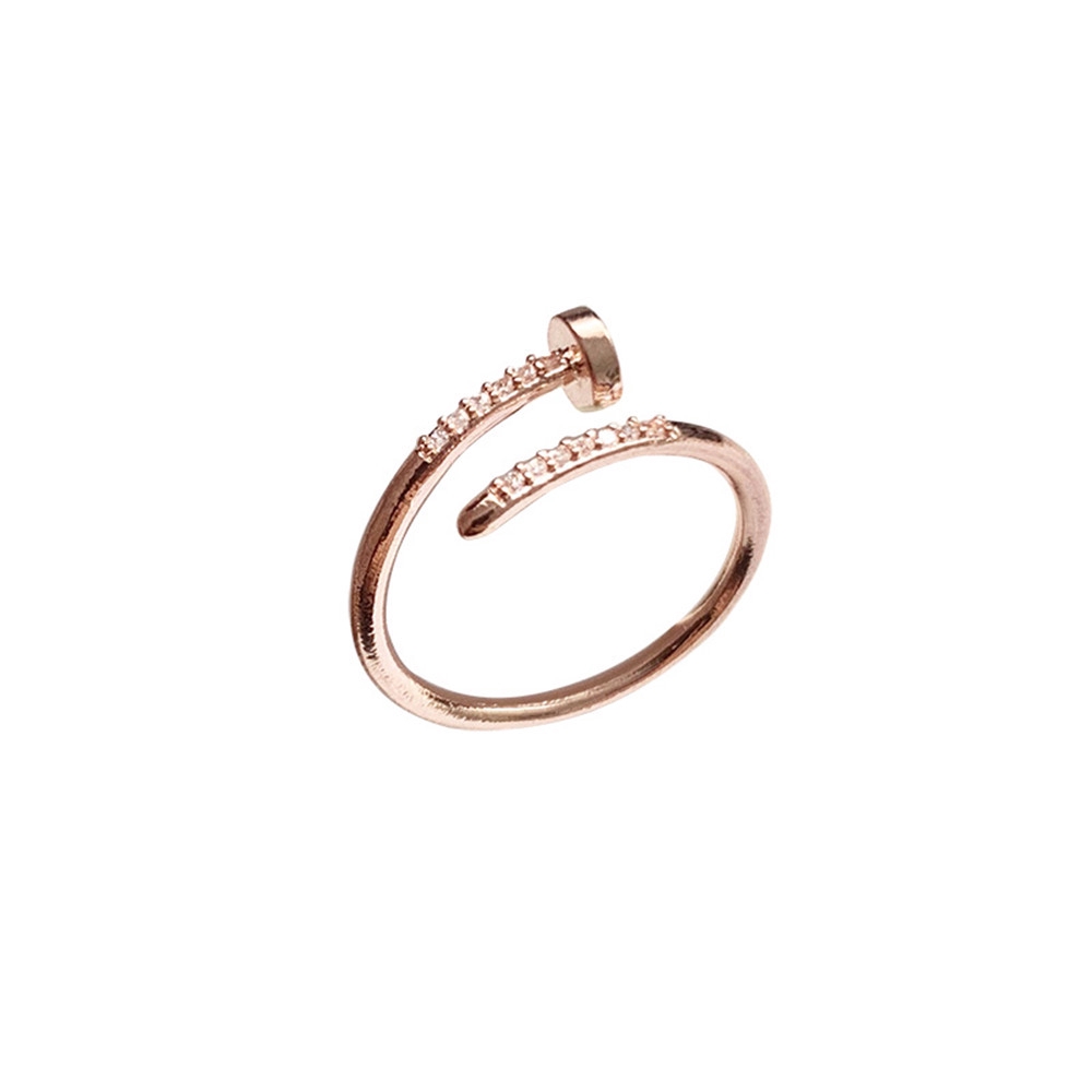 Nhẫn Hở Hình Móng Vuốt Phong Cách Hàn Quốc