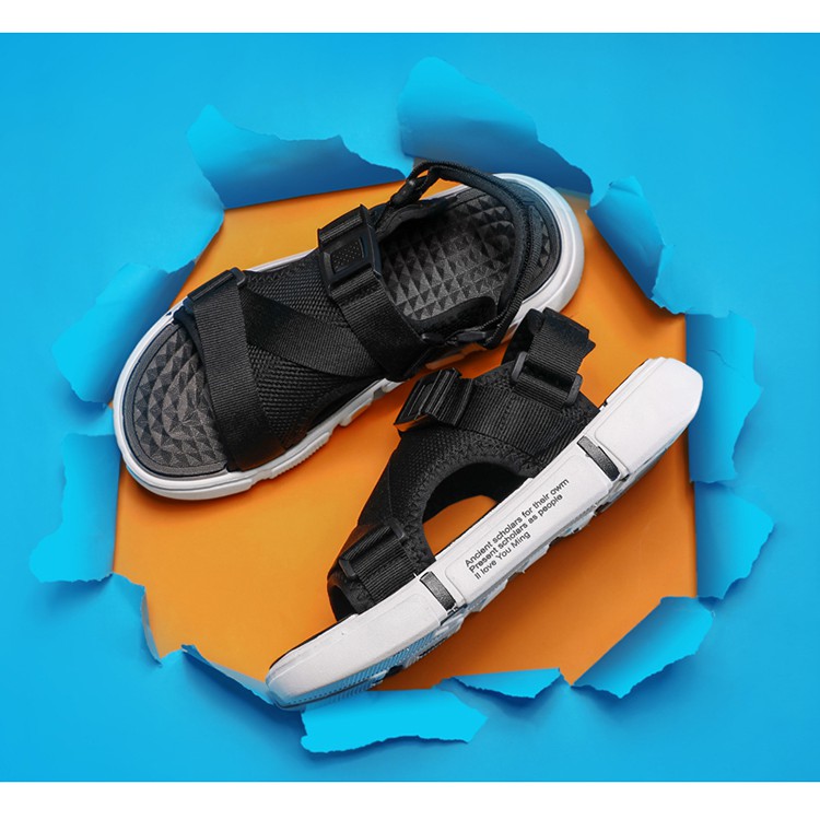 Dép Sandal nam học sinh Quai Lưới phong cách thể thao đi cực êm chân, bền cao cấp - Xăng Đan fashion ulzzang siêu Hot 25