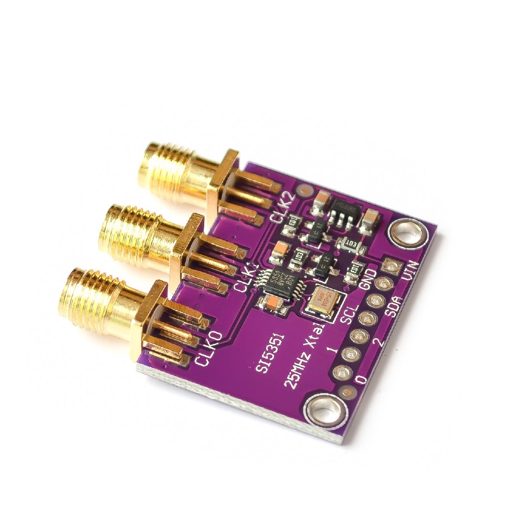 DC 3V-5V 5351 Si5351A Si5351 I2C Clock Generator Breakout Board Module Signal Generator Clock 8KHz-160MHz For Arduino | BigBuy360 - bigbuy360.vn