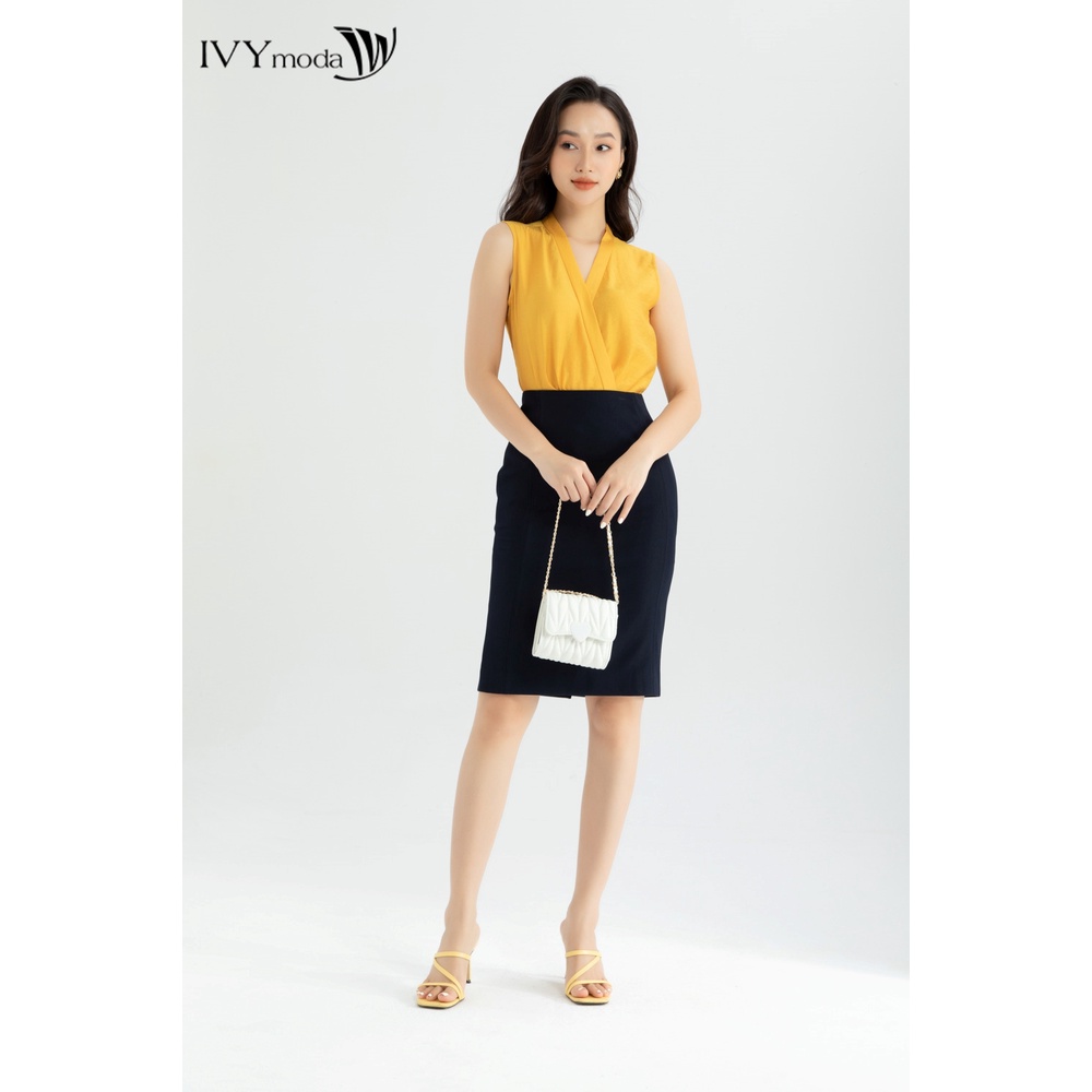 Chân váy bút chì 2 lớp IVY moda MS 31P0149