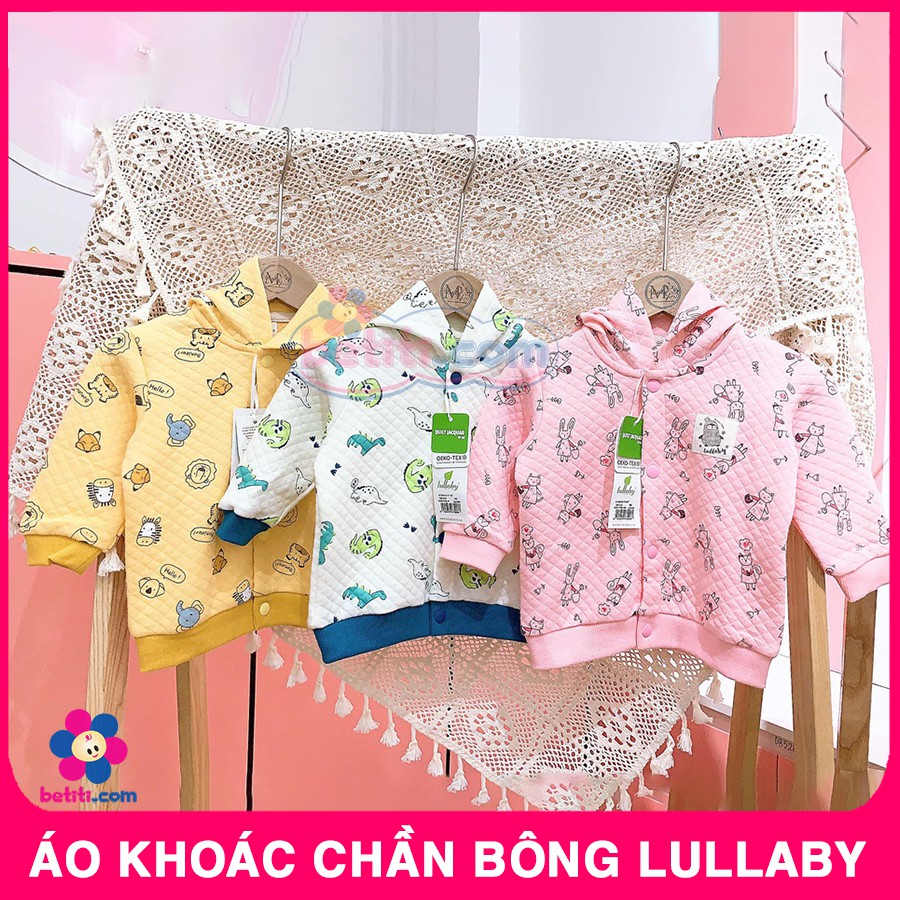 Áo Khoác Chần Bông Lullaby Có Mũ Ấm Cho Bé