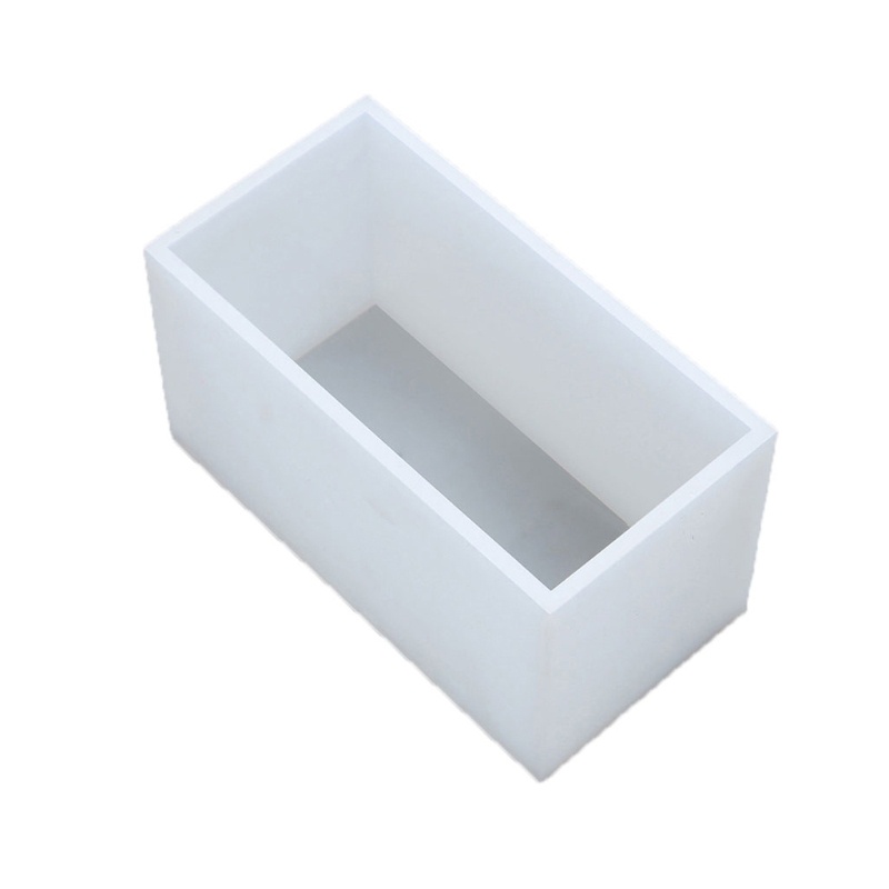 san* Silicone Square Long Rectangle Molds for Soap Making Supply Handmade Tool Craft