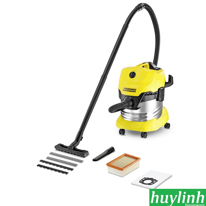 [Mã ELHAMS5 giảm 6% đơn 300K] Bộ 4 túi lọc bụi cho Karcher WD4 - 2.863-006.0