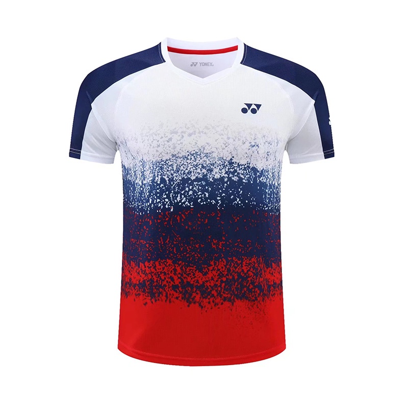 Áo Thun Cầu Lông Yonex 2022 Ngắn Tay Màu gradient Mau Khô Phong Cách Hàn Quốc Cho Nam Nữ