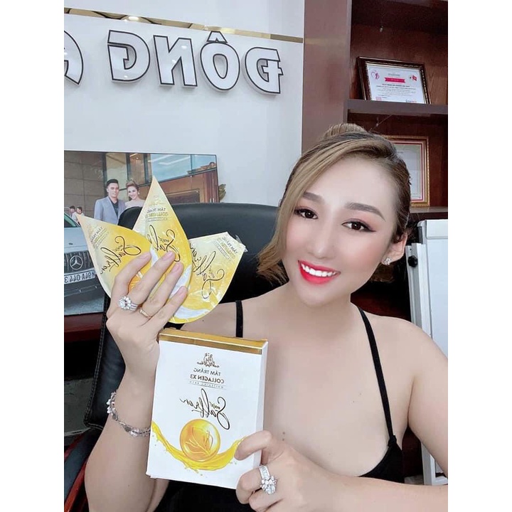 Tắm trắng Mix Saffron Collagen X3 Luxury - Tắm trắng Colagen X3 - Mỹ Phẩm Đông Anh