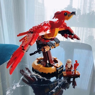 (có sẵn) đồ chơi lắp ráp Harry Movie Potter Dumbledore's Phoenix 99917 chim Phượng hoàng lửa của Dumbledore