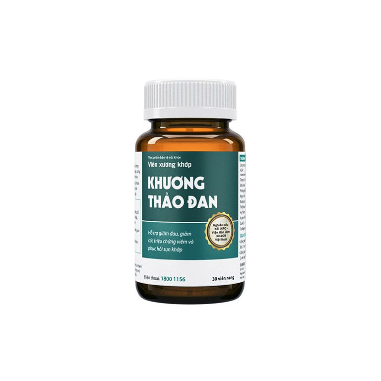 ✅ [CHÍNH HÃNG] KHƯƠNG THẢO ĐAN - Viên xương khớp hỗ trợ giảm đau, giảm các triệu chứng viêm và phục hồi sụn khớp.