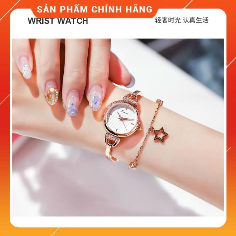 Hàng Cao Cấp -  Đồng hồ nữ Kimio K6400 kèm lắc tay siêu xinh- Hàng Nhật chính hãng🎌🎌🎌 - lỗi 1 đổi 1 | BigBuy360 - bigbuy360.vn