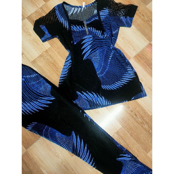 Bộ tay ngắn quần dài thun gân tầm ý