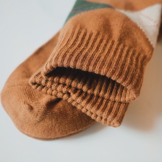 Tất cao cổ quả trám Classic Argyle