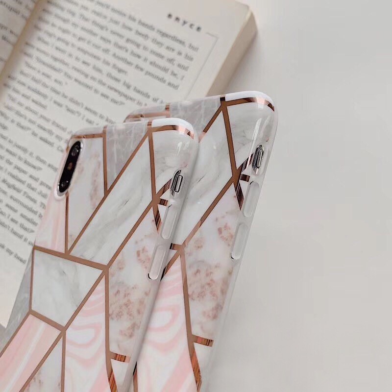 [ FREESHIP TỪ 50K TOÀN QUỐC ] Ốp lưng iphone vân đá kẻ ô | BigBuy360 - bigbuy360.vn