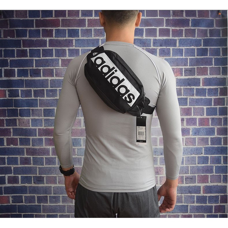 ✔️  Túi Đeo Chéo Adidas Linear Performance Waist Bags - S99983 | CAM KẾT CHÍNH HÃNG 100%