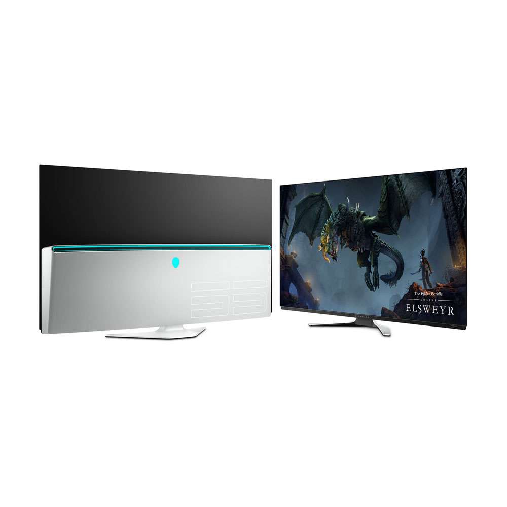 Màn hình- Monitor Dell Alienware AW5520 OLED 4K 120Hz LED HUE 55 Inch- New Fullbox 100%