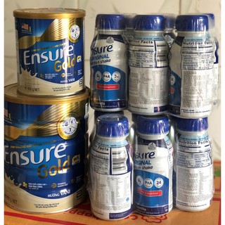 [Tem chống hàng giả] Sữa bột Ensure Gold Vani 400G/ Lon (Mỹ)