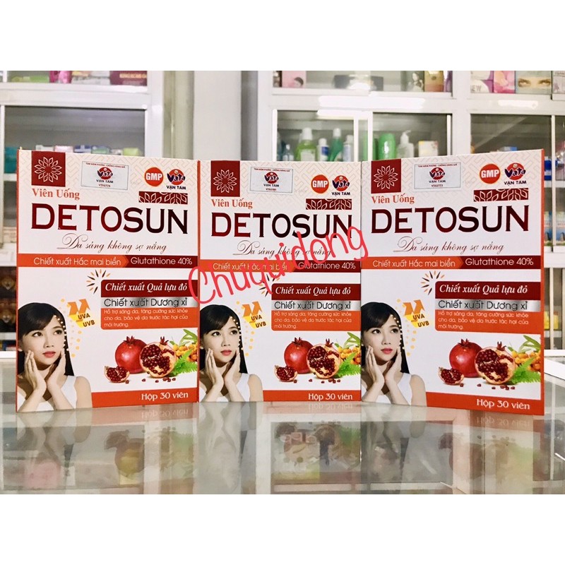 DETOSUN viên uông chống nắng