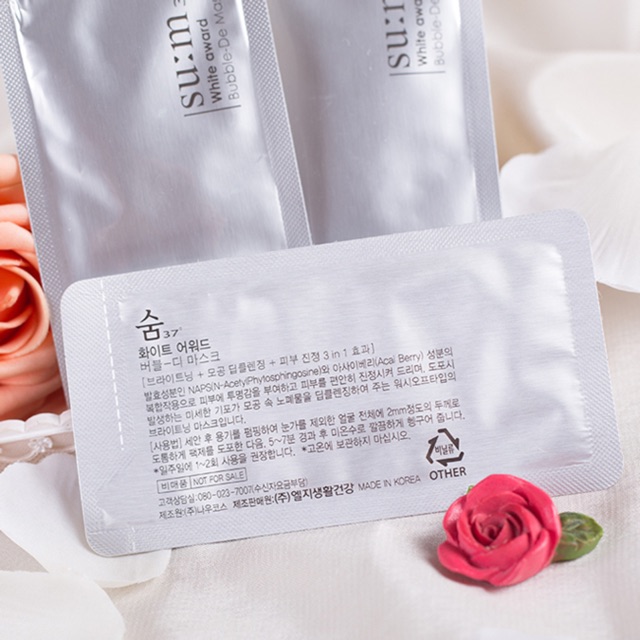 Mặt nạ thải độc Su:m 37 Bright Award Bubble - CHÍNH HÃNG | Thế Giới Skin Care