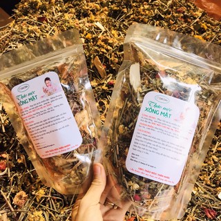Thảo mộc xông mặt sau sinh handmade mẹ Thảo