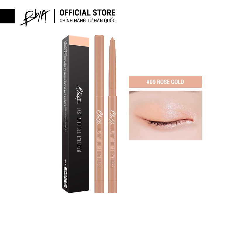 Kẻ Mắt Dạng Gel Bbia Last Auto Gel Eyeliner  (10 màu) 0.3g - Bbia Offical Store