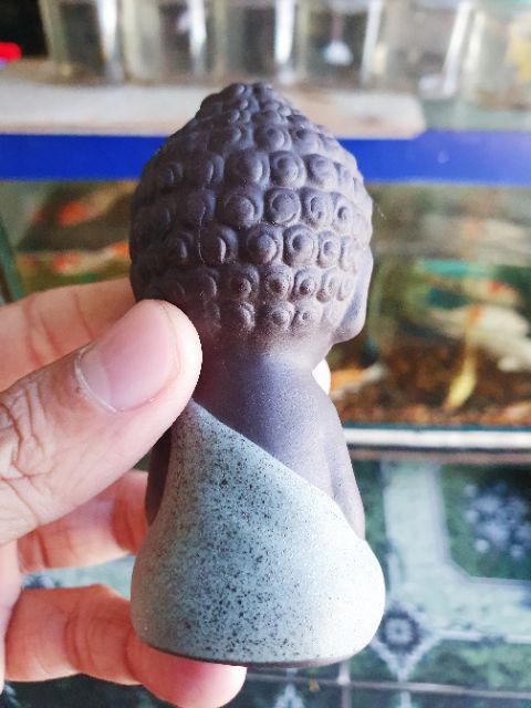 TƯỢNG PHẬT TRANG TRÍ HỒ CÁ NON BỘ CAO 8CM