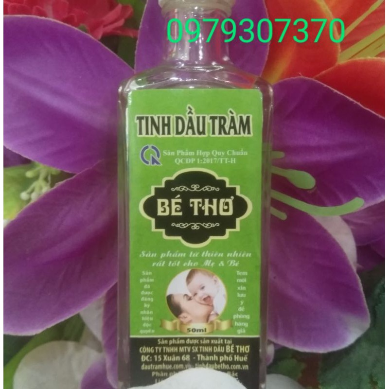 Tinh Dầu Tràm Huế Bé Thơ nguyên chất loại 50ml