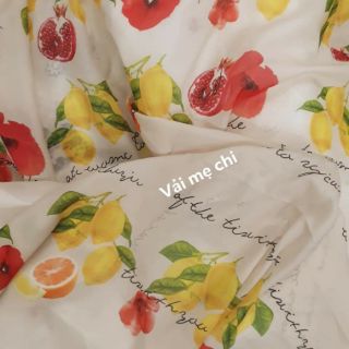 Các mẫu vải tơ hoa