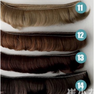 TI- Tép tóc giả 5cm may tóc làm wig cho búp bê
