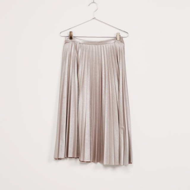 Chân váy xếp ly BERSHKA AUTH