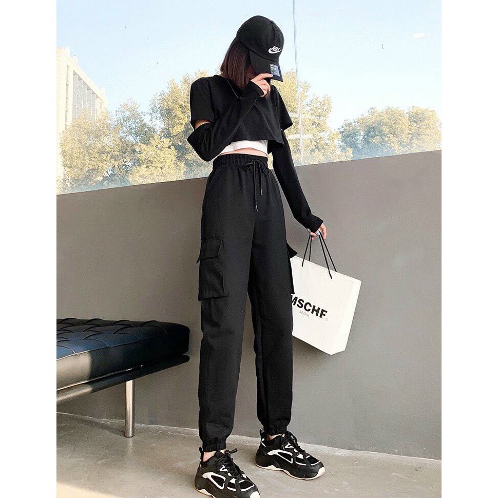 Quần Jogger Nam Kaki Túi Hộp Trơn Basic Phong Cách Hiphop Đường Phố Thể Thao Unisex ANH DUY SHOP JGV17