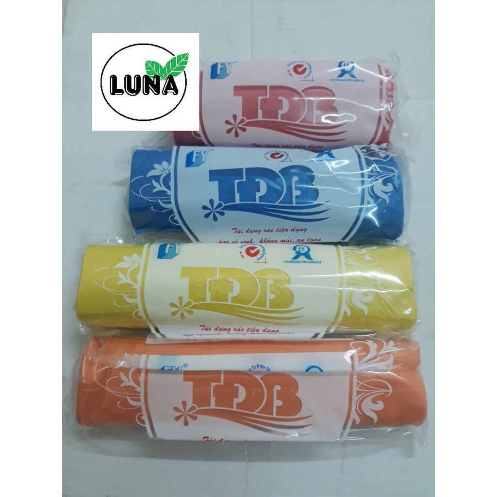Túi rác cuộn MÀU 330gr/ cuộn