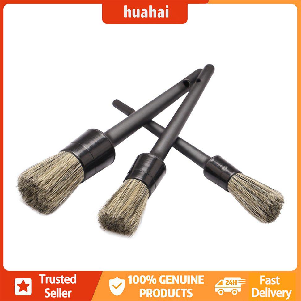 Bộ 3 cọ vệ sinh chi tiết dành cho xe hơi