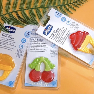 Cắn răng/ gặm nướu lạnh chicco quả cherry cho bé từ 4m+