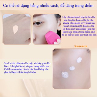 Phấn nền kiêm kem che khuyết điểm Catkin