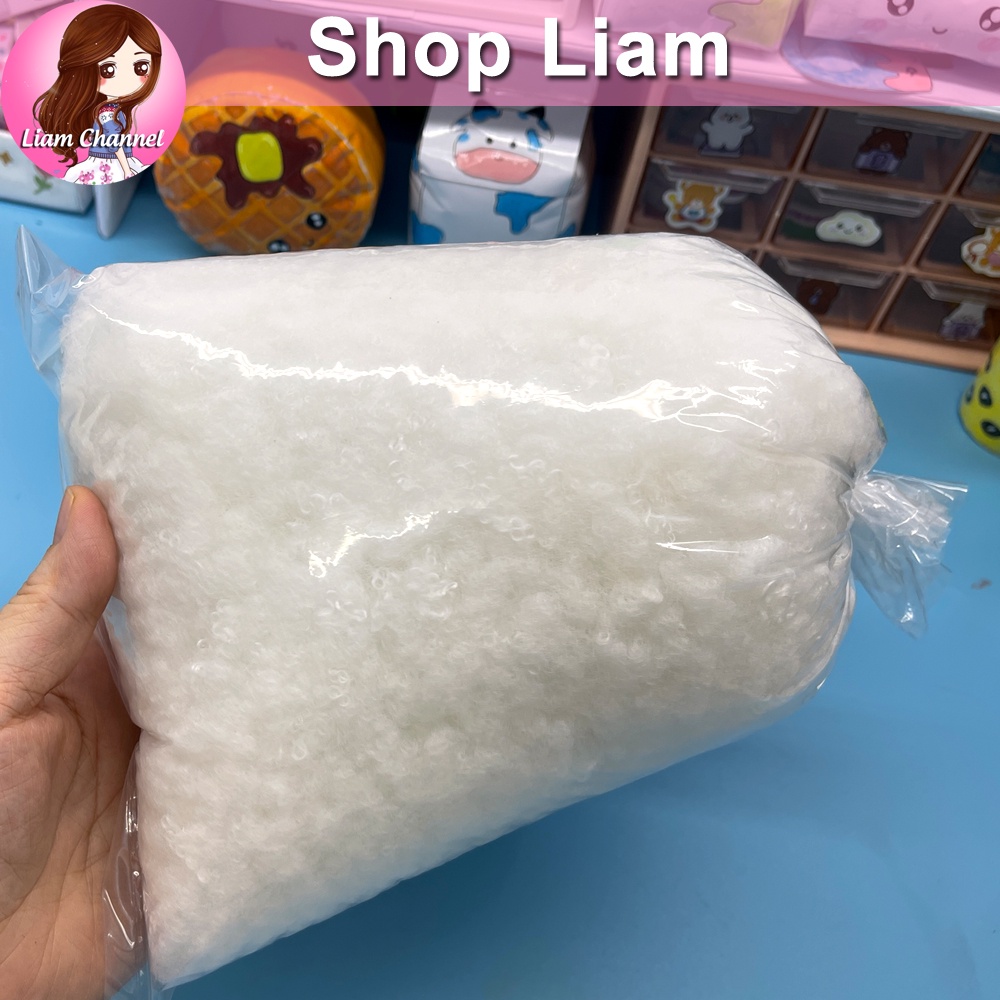 Bông gòn nhồi Squishy giấy siêu mềm và chậm tăng, nhồi thú bông, làm gối - shopliam